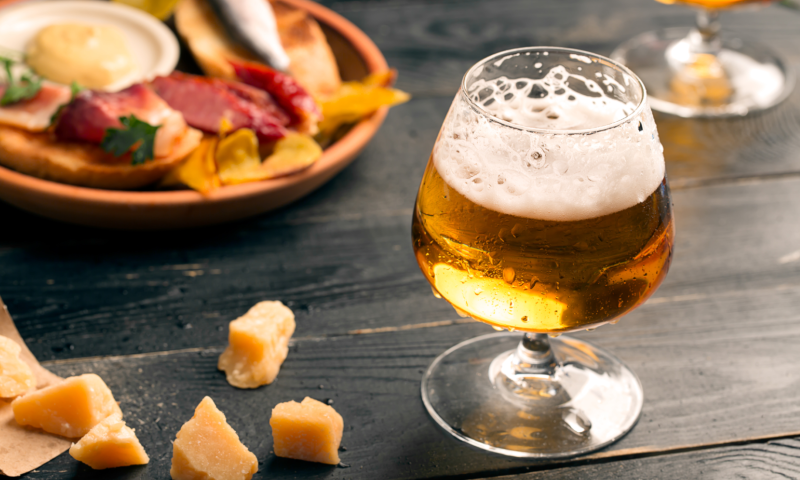 Nederlands bier met eten